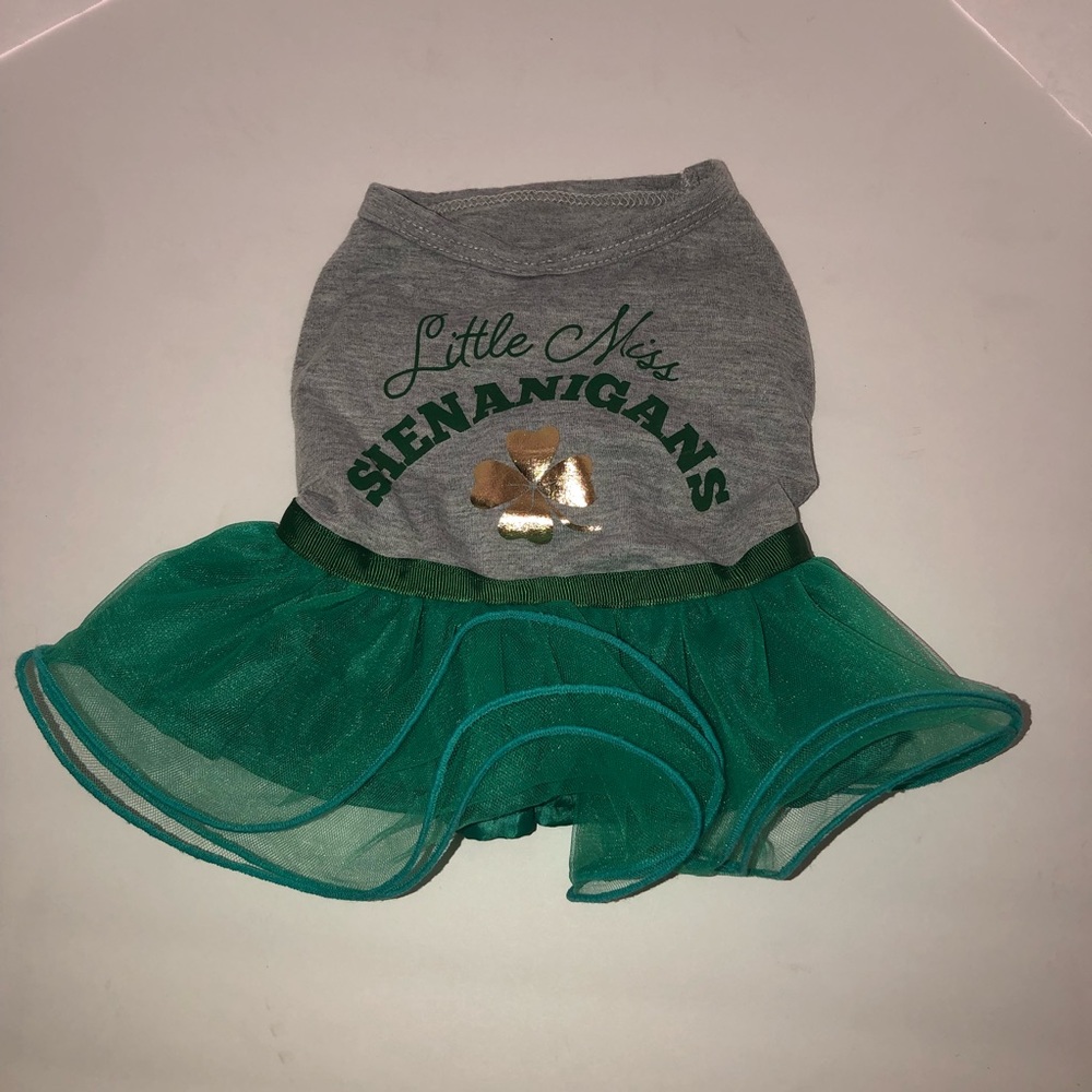 Top Paws - St Patricks Day Puppy tshirt, size S (fits 5-10 lbs)